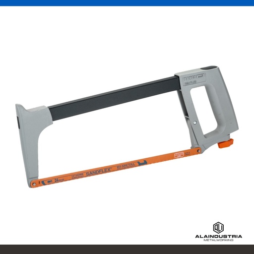 [203955] ARCO DE SIERRA DE MANO 300mm ERGONOMICO PROFESIONAL CON MANGO DE ALUMINIO BAHCO