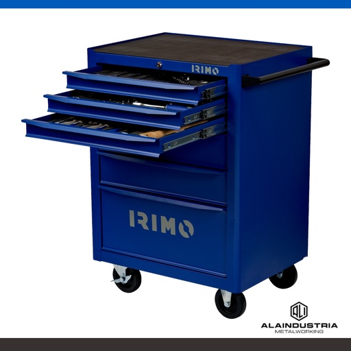 [204014] CARRO CON 6 CAJONES DE 26" CON 178 HERRAMIENTAS IRIMO