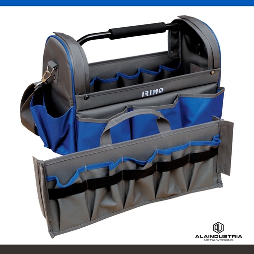 [204022] BOLSA PORTA-HERRAMIENTAS CON BASE RÍGIDA. 32 LITROS 350x240x490mm IRIMO