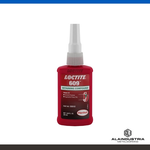 [203324] FIJADOR DE PARTES CILÍNDRICAS 50ml LOCTITE 609