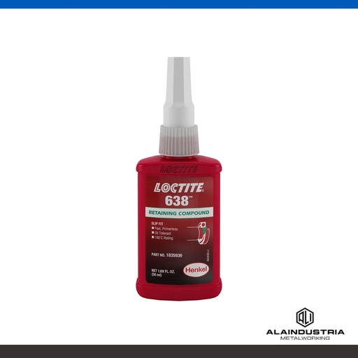 [203328] FIJADOR DE PARTES CILÍNDRICAS 50gr LOCTITE 638