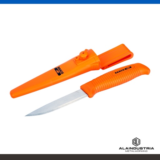 [205060] CUCHILLO MULTIUSO CON MANGO MONOCOMPONENTE 220mm BAHCO