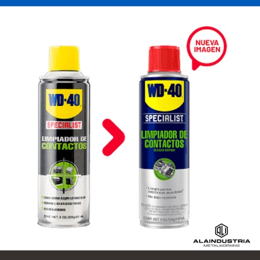 [205698] LIMPIADOR DE CONTACTOS TRANSPARENTE 281ml (226g) WD-40 SPECIALIST