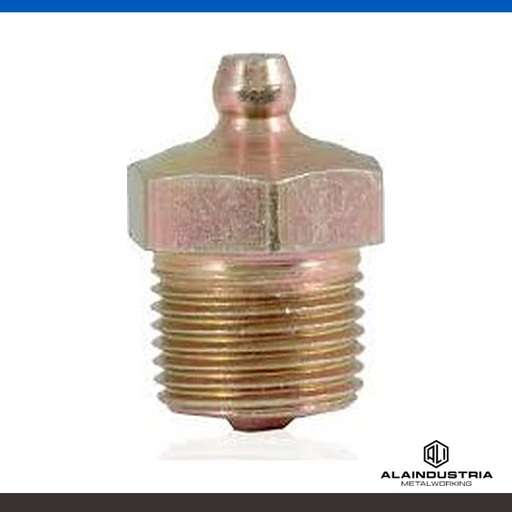 [206337] NIPLE RECTO 1/8" GAS EX 11mm BSPT