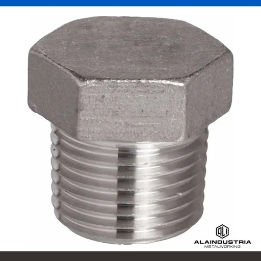 [206398] TAPÓN DE ACERO 1/4" GAS