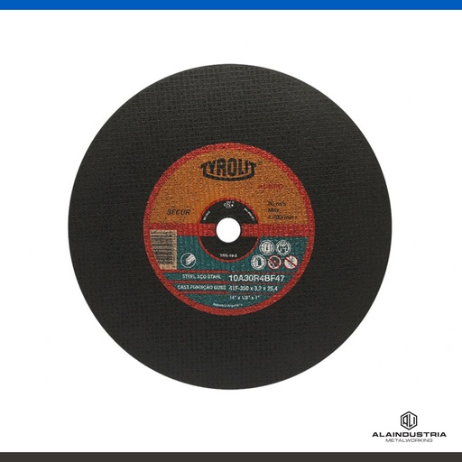 [200382] DISCO CORTE Ø300 x 3.2 x 25.4 TYROLIT Secur Extra