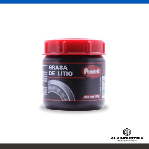 [207704] GRASA DE LITIO ROJA POTE 100 gr PENETRIT