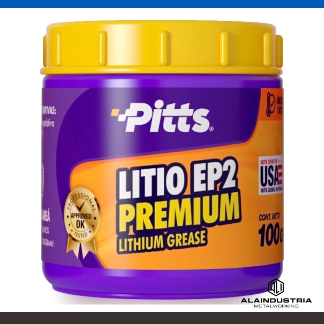 GRASA DE LITIO 100gr PITTS EP2 PREMIUM
