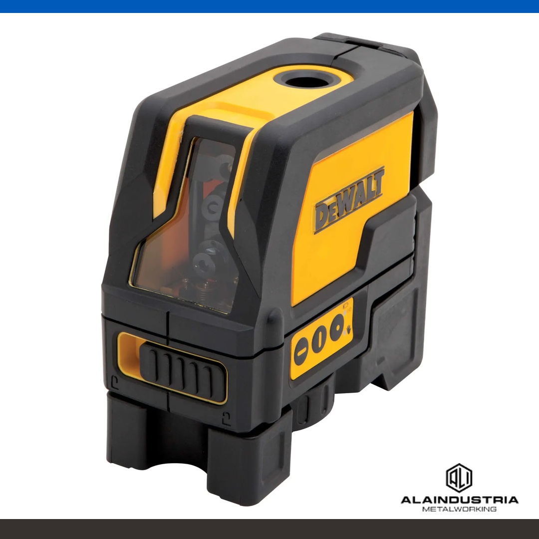 LÁSER AUTONIVELABLE 2 LÍNEAS EN CRUZ CON PLOMADA DEWALT