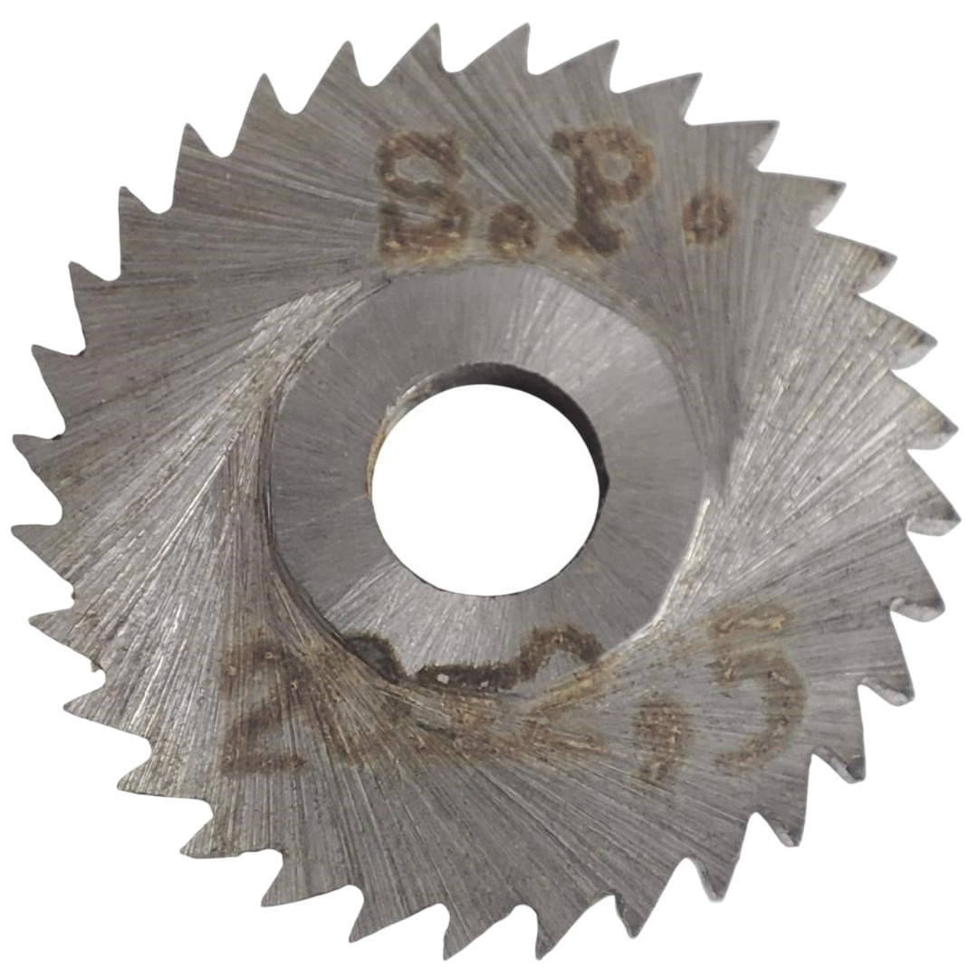 SIERRA CIRCULAR HSS DIN 1837 Ø 20.0mm x 2.50mm X BUJE 5.0mm Z32 SIN PAR