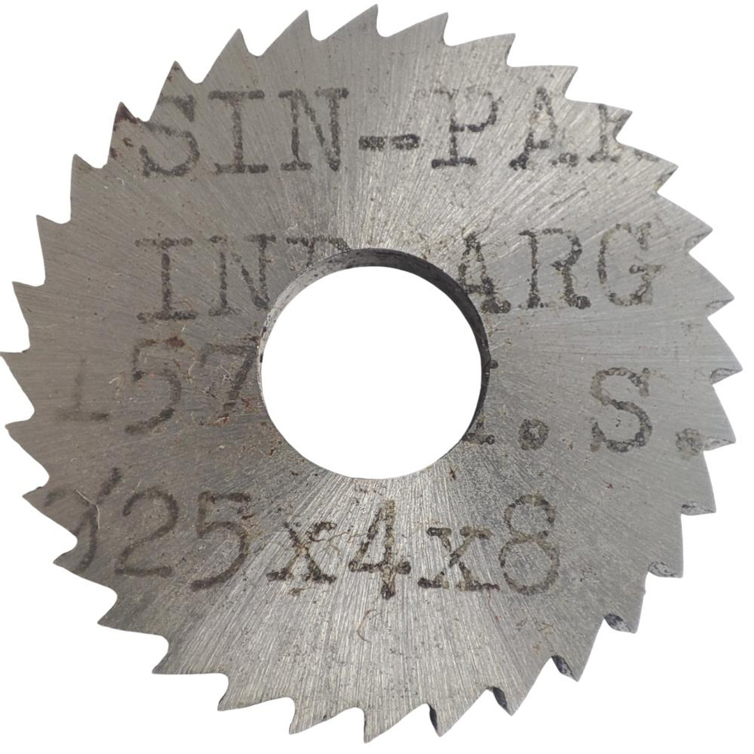 SIERRA CIRCULAR HSS DIN 1837 Ø 25.0mm x 4.00mm X BUJE 8.0mm Z32 SIN PAR