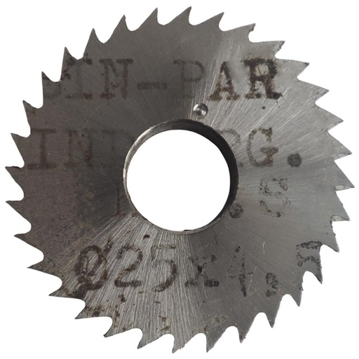[208439] SIERRA CIRCULAR HSS DIN 1837 Ø 25.0mm x 4.50mm X BUJE 8.0mm Z32 SIN PAR