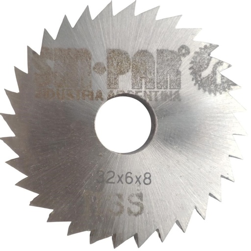 [208464] SIERRA CIRCULAR HSS DIN 1837 Ø 32.00mm x 6.00mm X BUJE 8.00mm Z32 SIN PAR