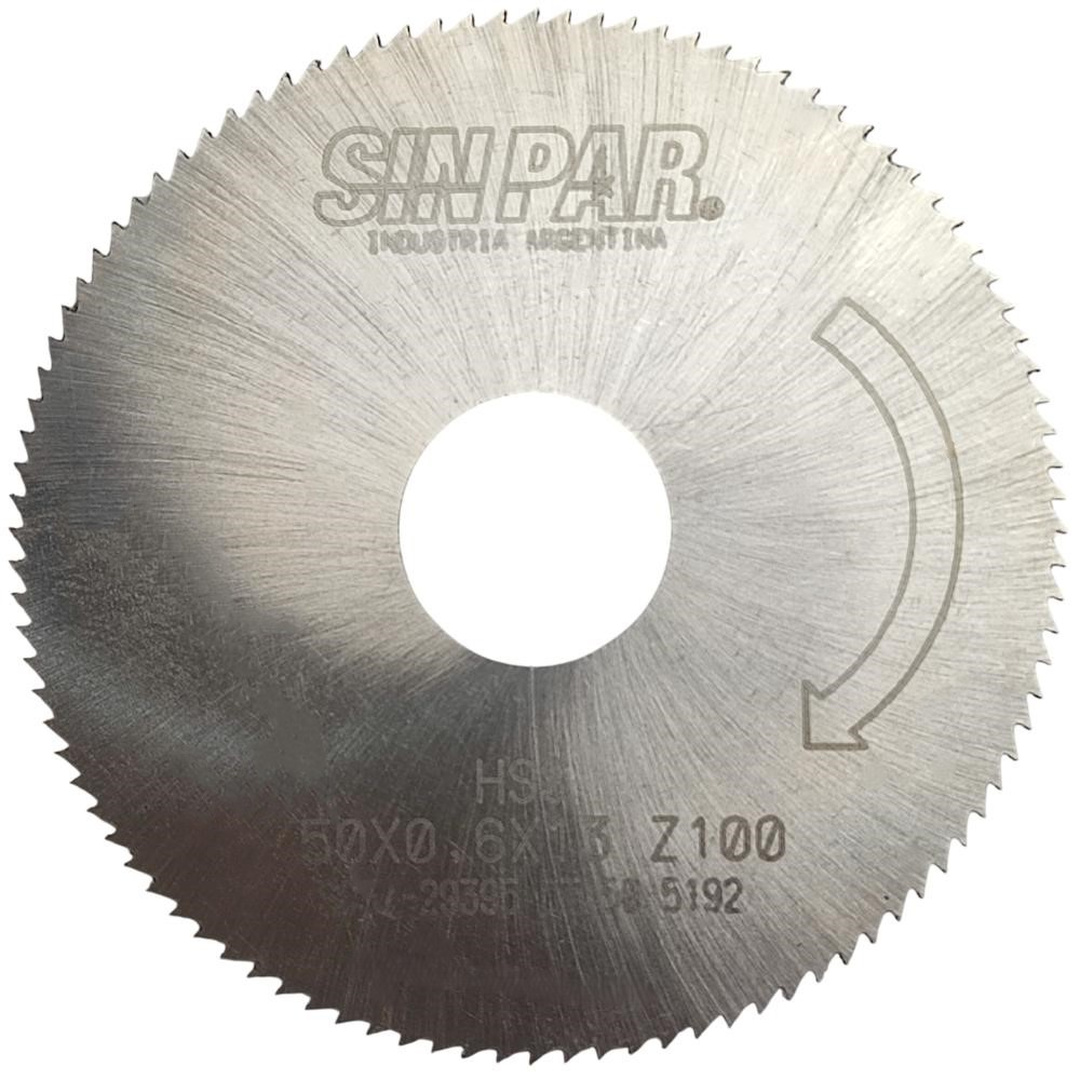SIERRA CIRCULAR HSS DIN 1837 50x0.6x13mm SIN PAR