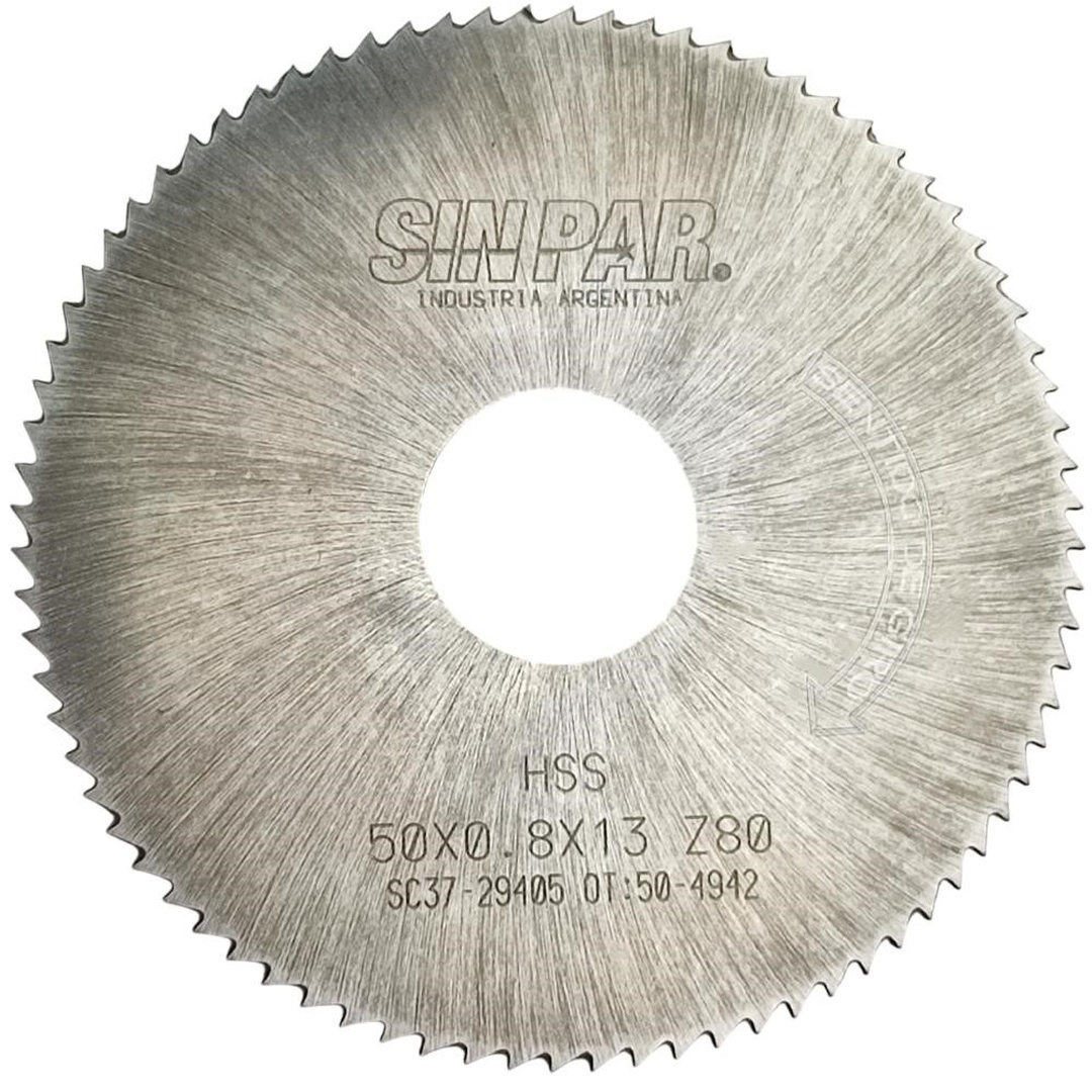 SIERRA CIRCULAR HSS DIN 1837 50x0.8x13mm SIN PAR
