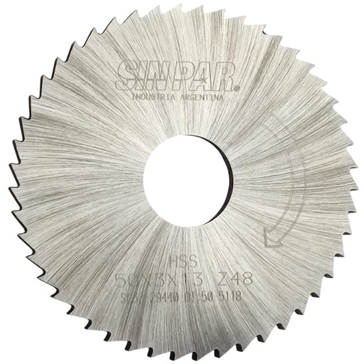 [208502] SIERRA CIRCULAR HSS DIN 1837 50x3.0x13mm SIN PAR