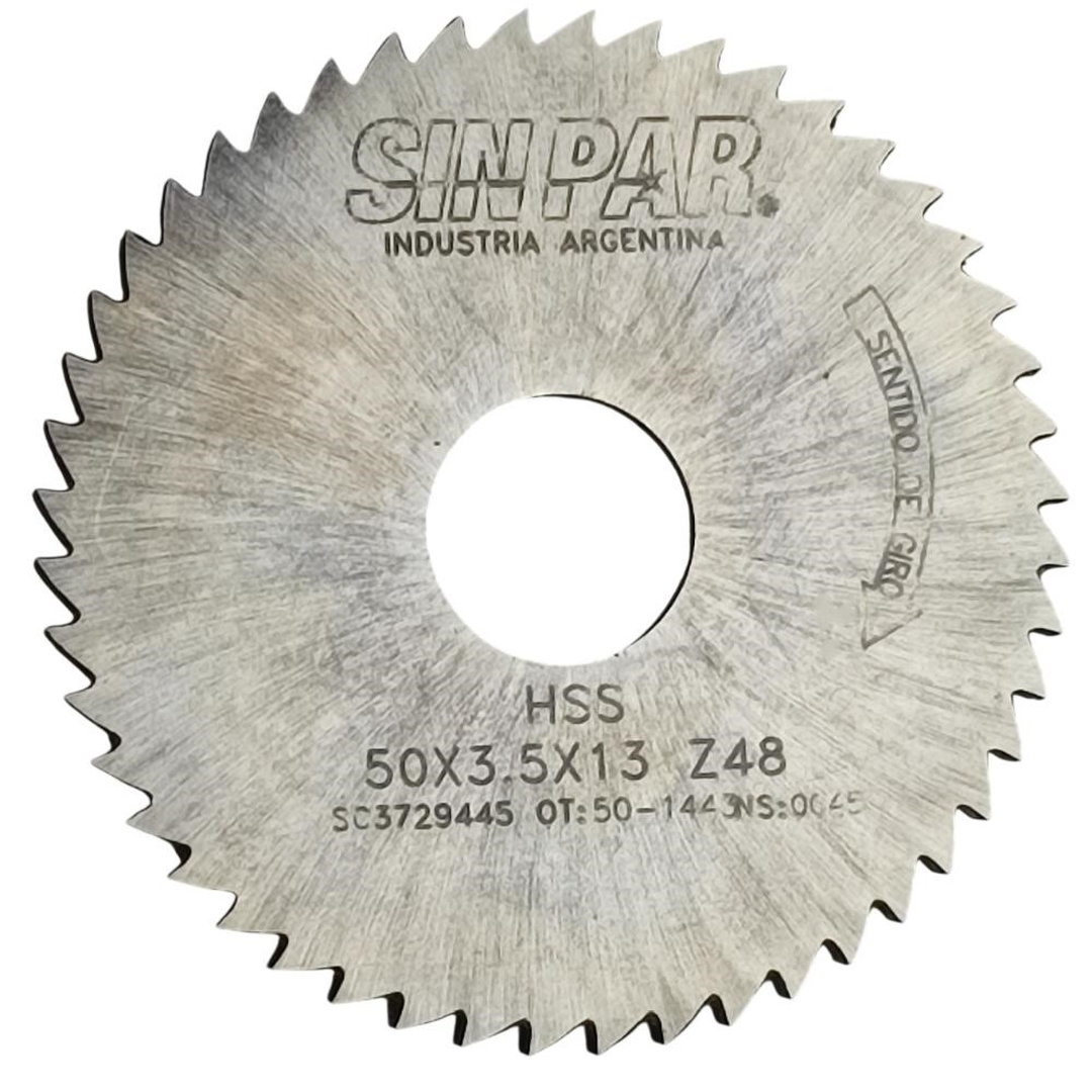 SIERRA CIRCULAR HSS DIN 1837 50x3.5x13mm SIN PAR