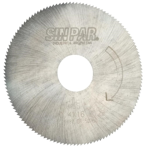[208511] SIERRA CIRCULAR HSS DIN 1837 63x0.4x16mm SIN PAR