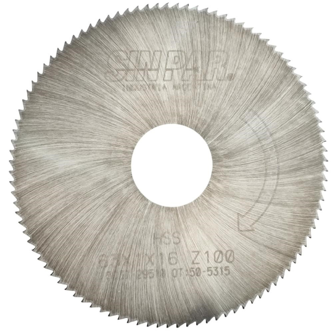 SIERRA CIRCULAR HSS DIN 1837 63x1.0x16mm SIN PAR
