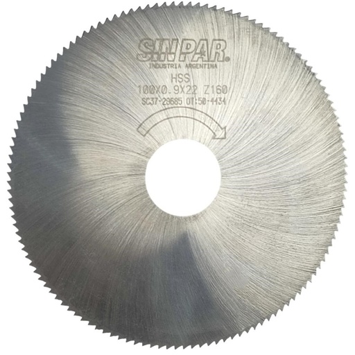 [208554] Ø 100,00 x 0,90 X BUJE 22,00 mm SIN PAR