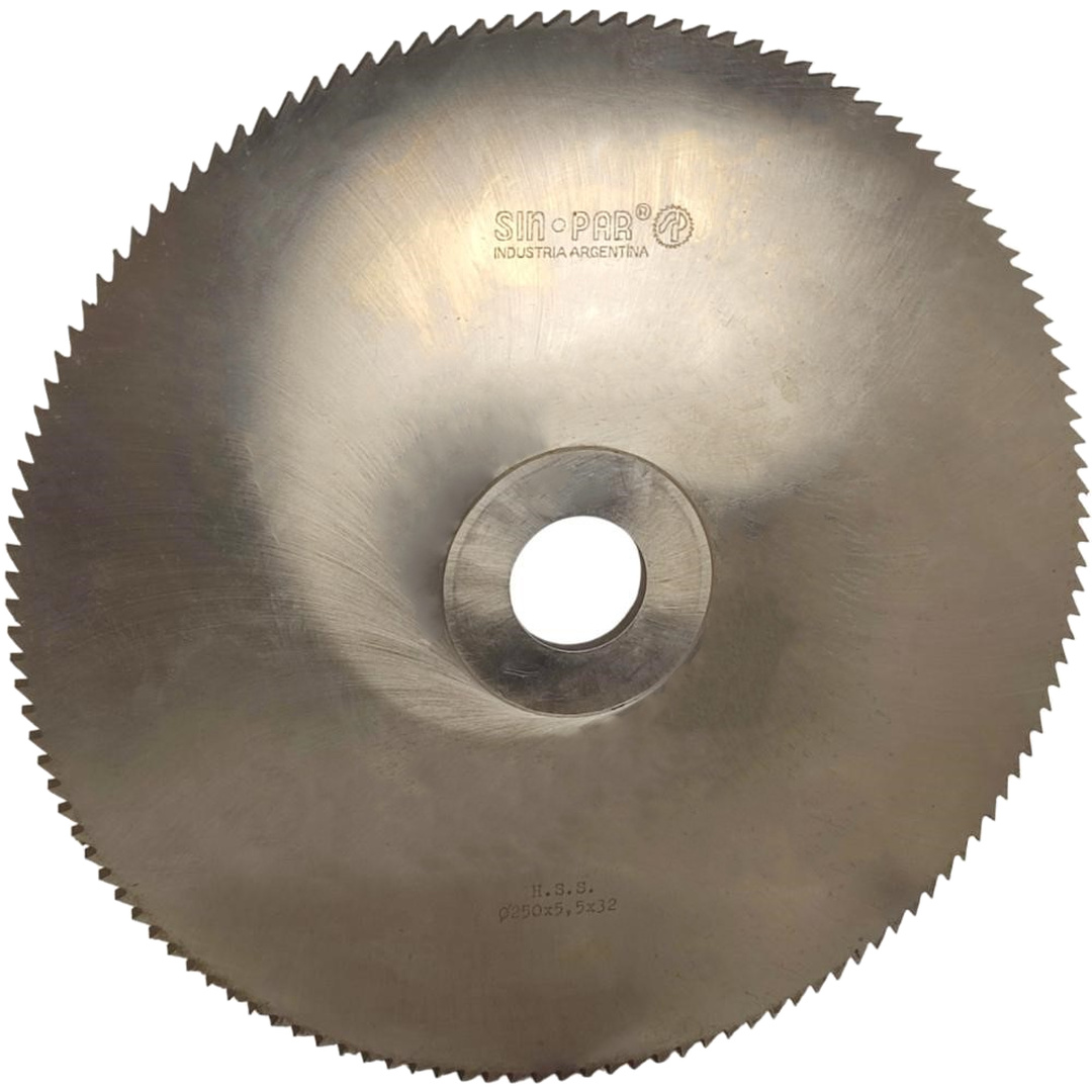 SIERRA CIRCULAR HSS DIN 1837 Ø250 x 5.5 X BUJE 32mm SIN PAR