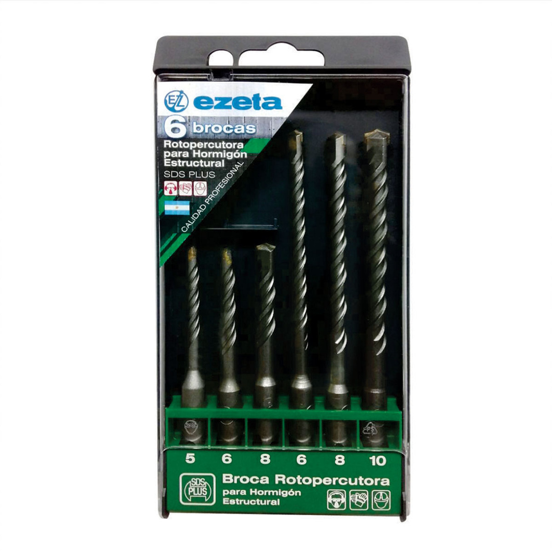 JUEGO DE BROCAS SDS PLUS EZETA 3336-110