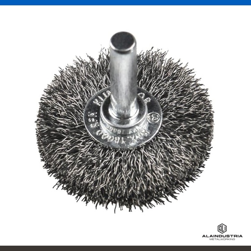 [200758] CEPILLO CIRCULAR RIZADO CON VASTAGO ACERO Ø70 x 16 x 6 KLINGSPOR BRS 600 W
