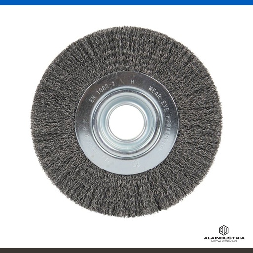 [200765] CEPILLO CIRCULAR RIZADO ACERO Ø115 x 15 x M14 KLINGSPOR BR 600 W
