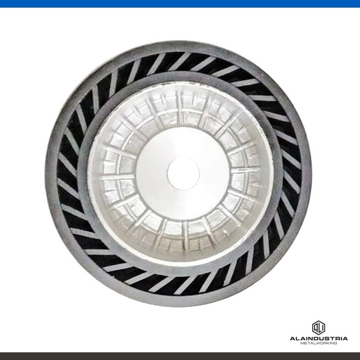[201194] POLEA EXPANSIBLE PARA BANDA ABRASIVA (50X318)mm Ø100mm KLINGSPOR